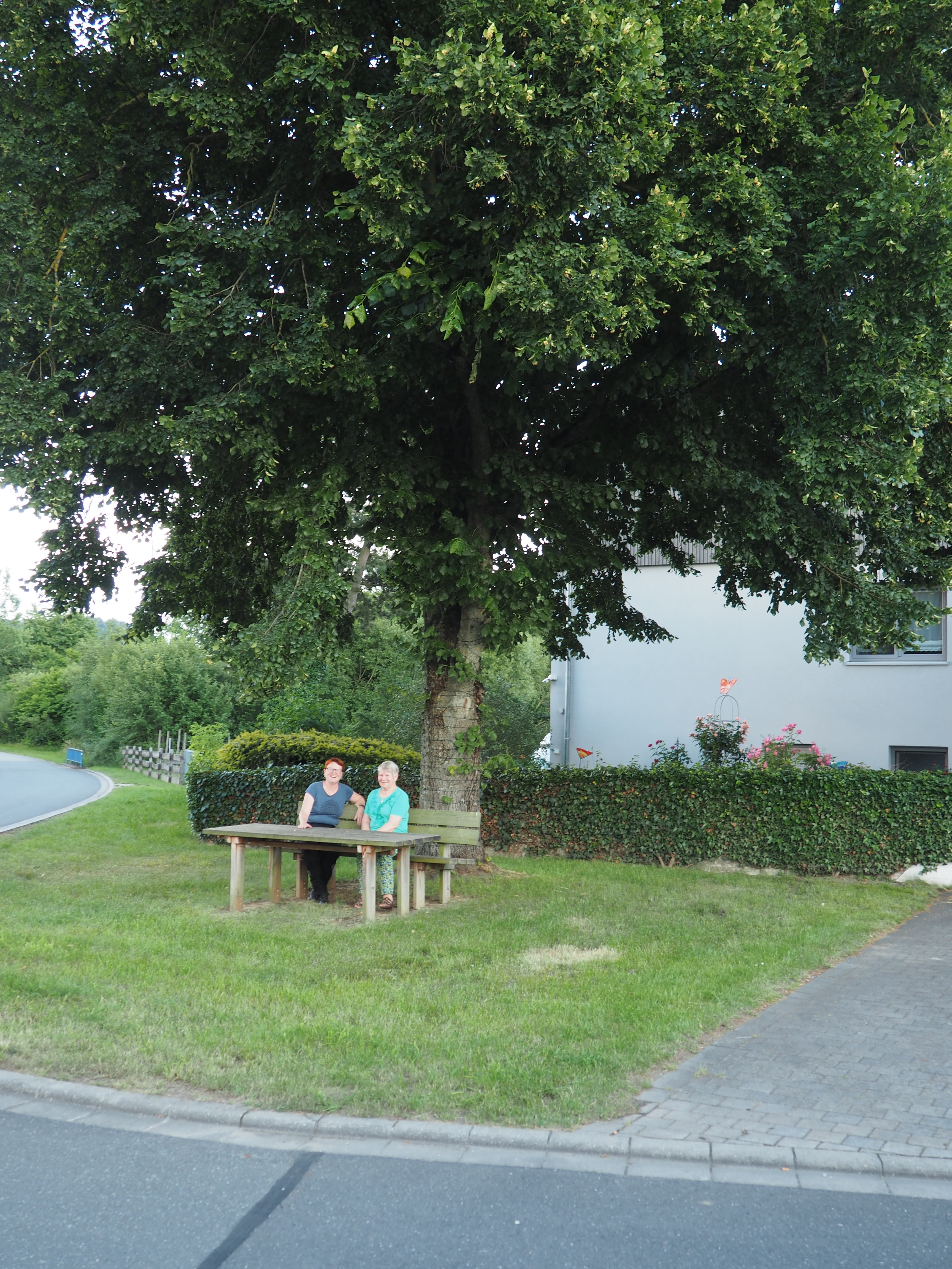 ... unter freiem Himmel, Buchbergstraße Berngau, Foto M. Murner